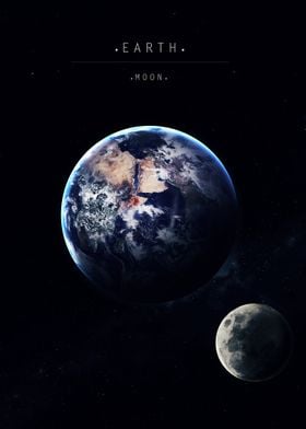 Earth moon