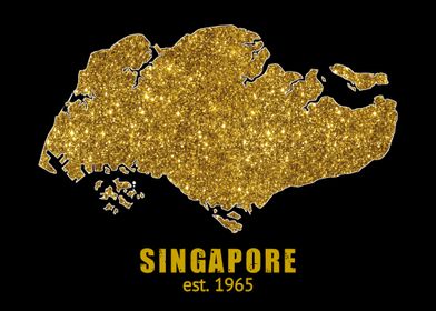 Singapore Gold Map