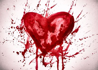 Splattered Heart