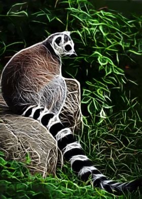 Lemur Catta fractal