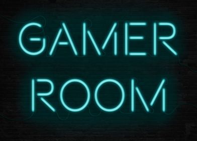 Gamer Room Neon