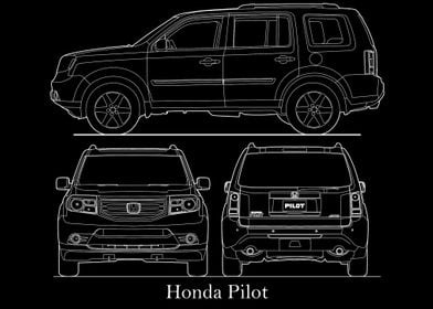 Honda Pilot 2013 Blueprint