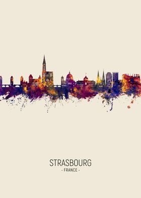 Strasbourg Skyline France