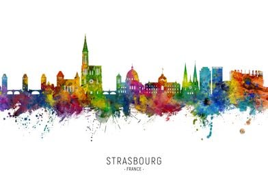 Strasbourg Skyline France