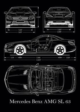 Mercedes Benz AMG SL 63 