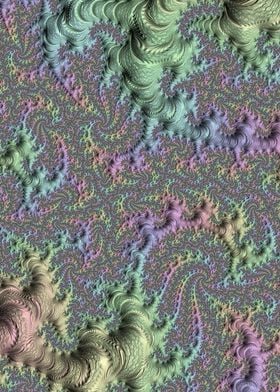 Groovy Pastel Fractal