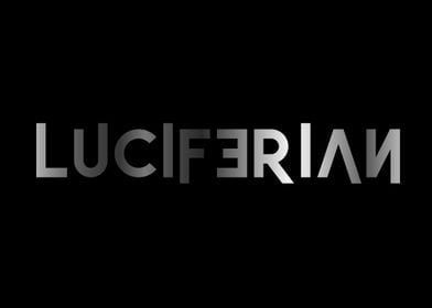 Luciferian in silver metal