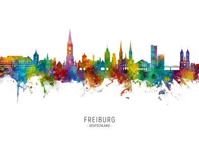 Freiburg Skyline