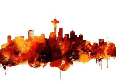 Seattle Washington Skyline