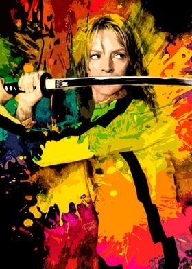 Kill Bill color art