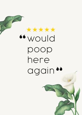 Bathroom Toilet Funny Quot