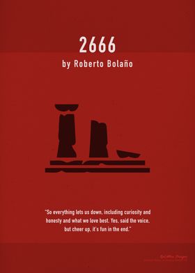 2666 By Roberto Bolano Art Poster By Design Turnpike Displate