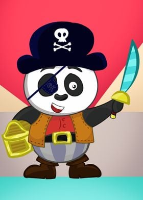 Panda pirate