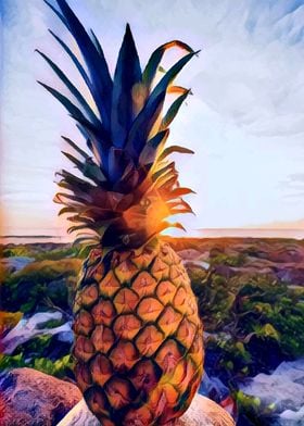 Paintrd Pineapple