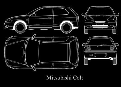 Mitsubishi Colt 1991 