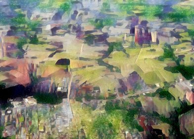 Aerial View Painting