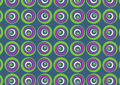 Circle Polka Dots Pattern