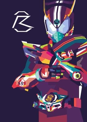 Kamen Rider Drive Pop Art