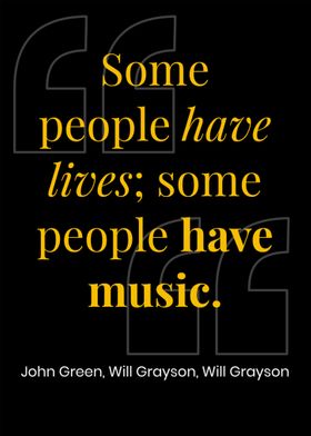 People have Music