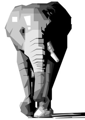 elephant illustration art