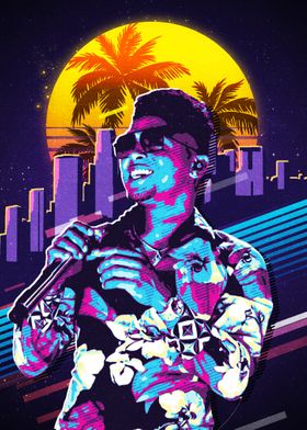 Anuel AA retro style