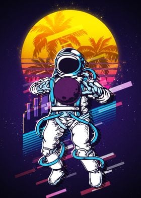 Astronaut Planet