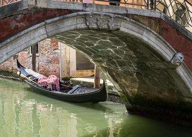 Gondola Bridge and Canal