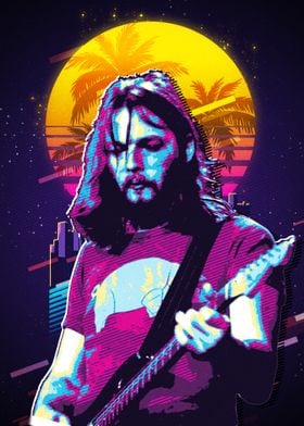 David Gilmour 80s 2