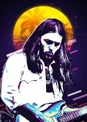 David Gilmour 80s 1