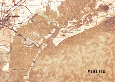 Venezia map