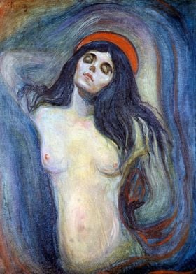 Edvard Munch Madonna