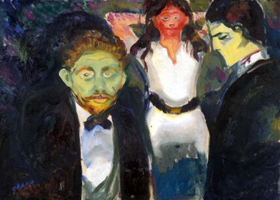 Edvard Munch Jealousy