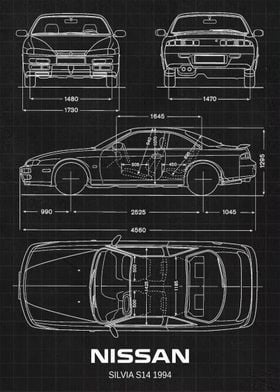 Nissan Silvia S14 1994