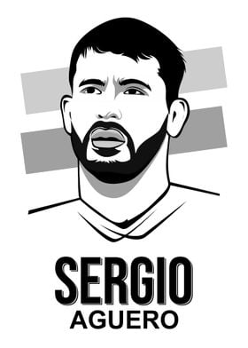 Sergio Aguero Footballer