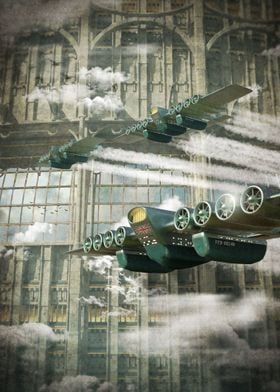 Steamy Flying Fortress