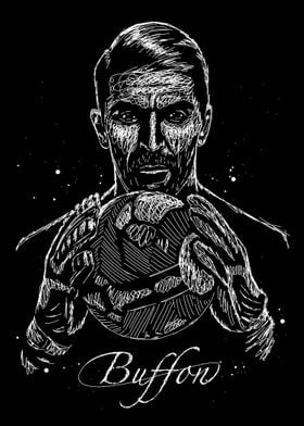 Buffon Italia Juventus Art