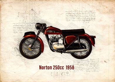 Norton 250cc 1958