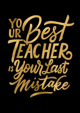 Mistakes are Best Teachers