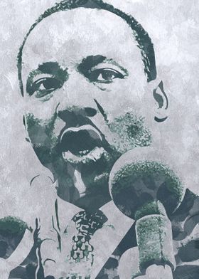 Martin Luther King Jr art