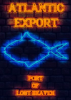 Atlantic Export Neon Sign 