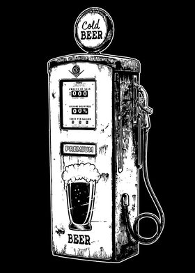 Cold Beer Gas Pump