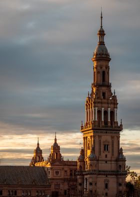 Plaza de Espana at Sunrise