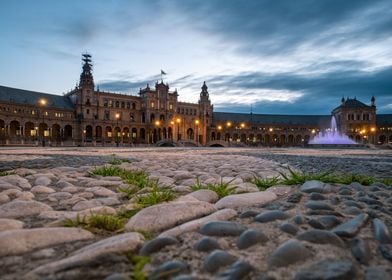 Plaza de Espana at Sunrise