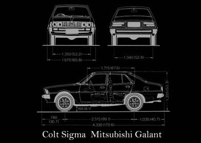 Colt Sigma Mitsubishi 