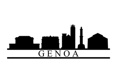 Genoa skyline