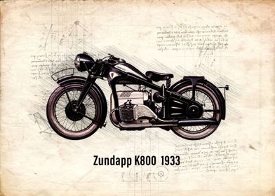 Zundapp K800 1933