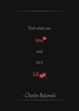 Find what you love