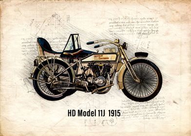 HD Model 11J 1915