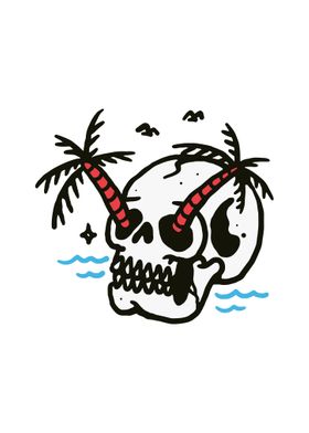 Skull Coconut Trees