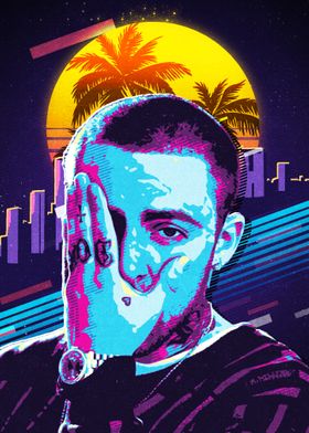 Mac Miller retro style